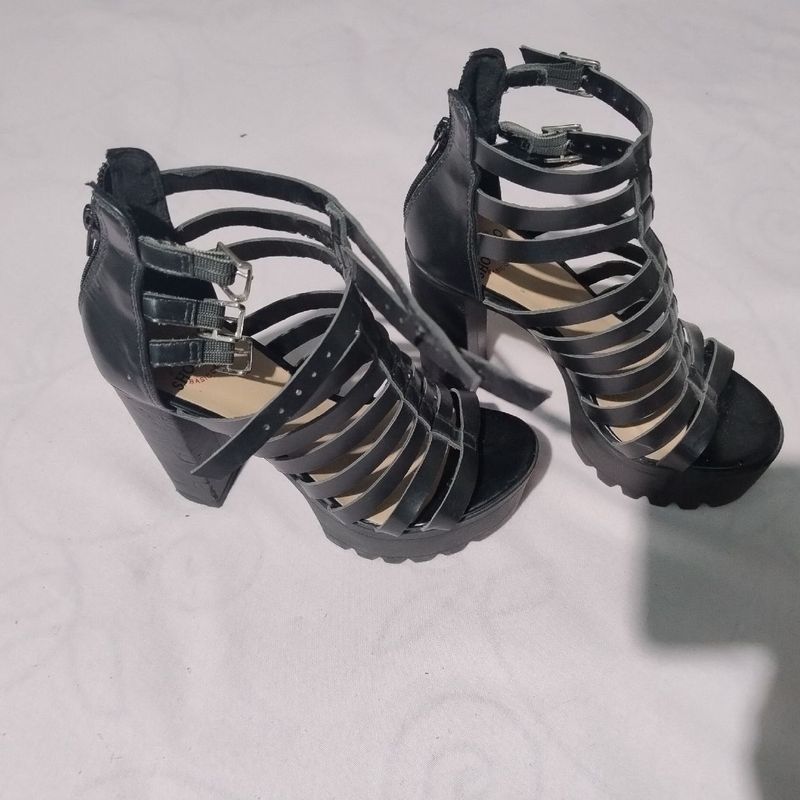 Sandália Salto Alto Número 34 Show Rio Show Rio Usado 102115785