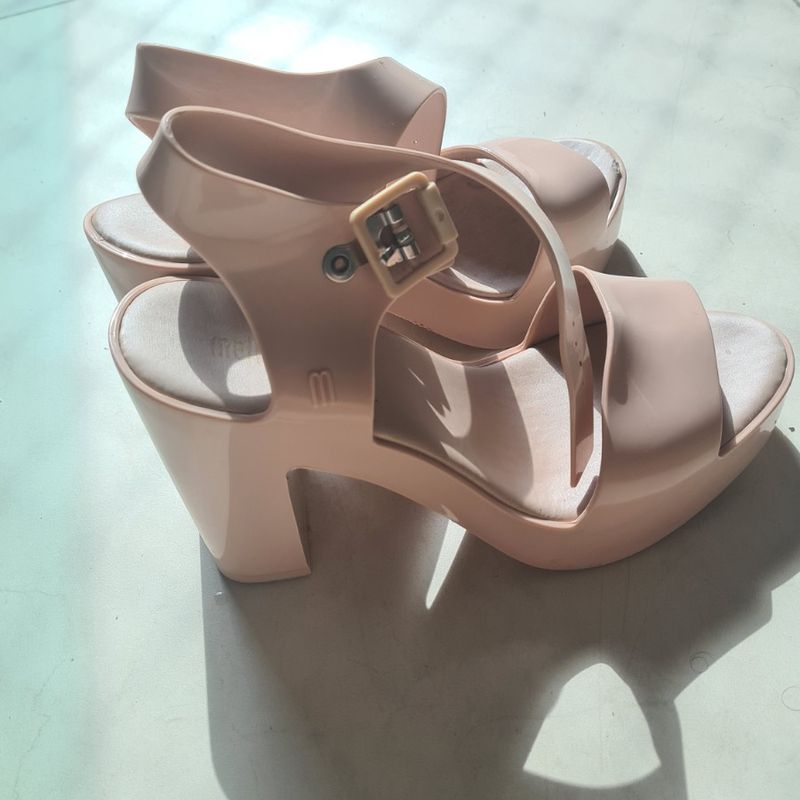 Sandália Salto Alto Rosa Claro Melissa Melissa Usado 90621549