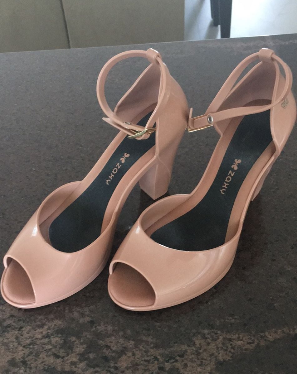 sandalia zaxy salto alto