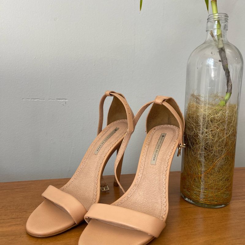 Sandália Salto Alto Sapatinho de Luxo Sapatinho De Luxo Usado