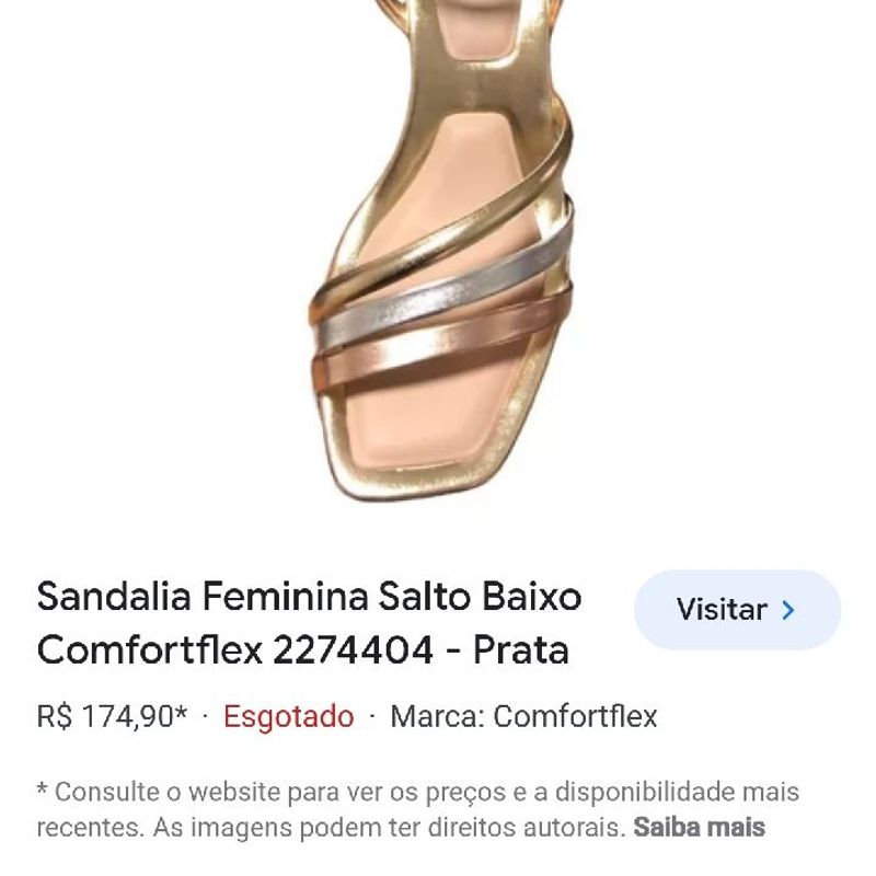 Preços baixos em Sandálias femininas The FLEXX