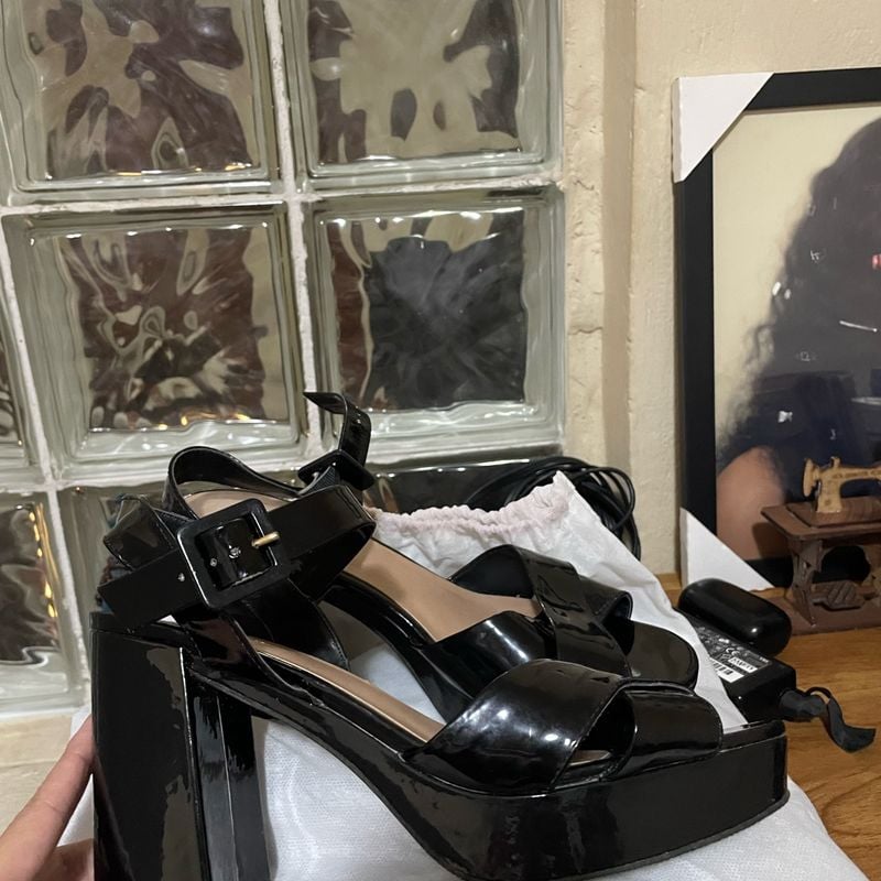 Salto Grosso Sandalia Festa Dafiti Salto Grosso Sandalias Na