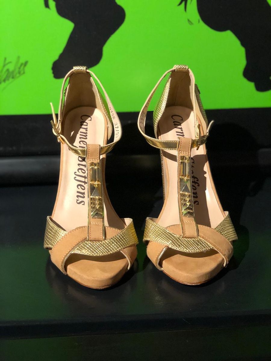 sandalia carmen steffens salto grosso