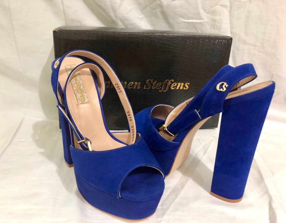 sandalia salto carmen steffens