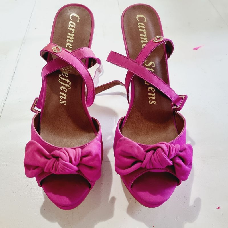 Sandalia rosa carmen sales steffens