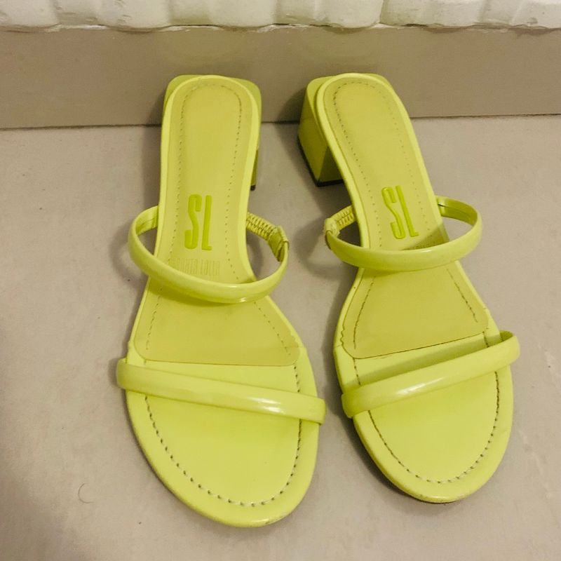 Sandália Santa Lolla Neon Santa Lolla Usado 112344513 enjoei