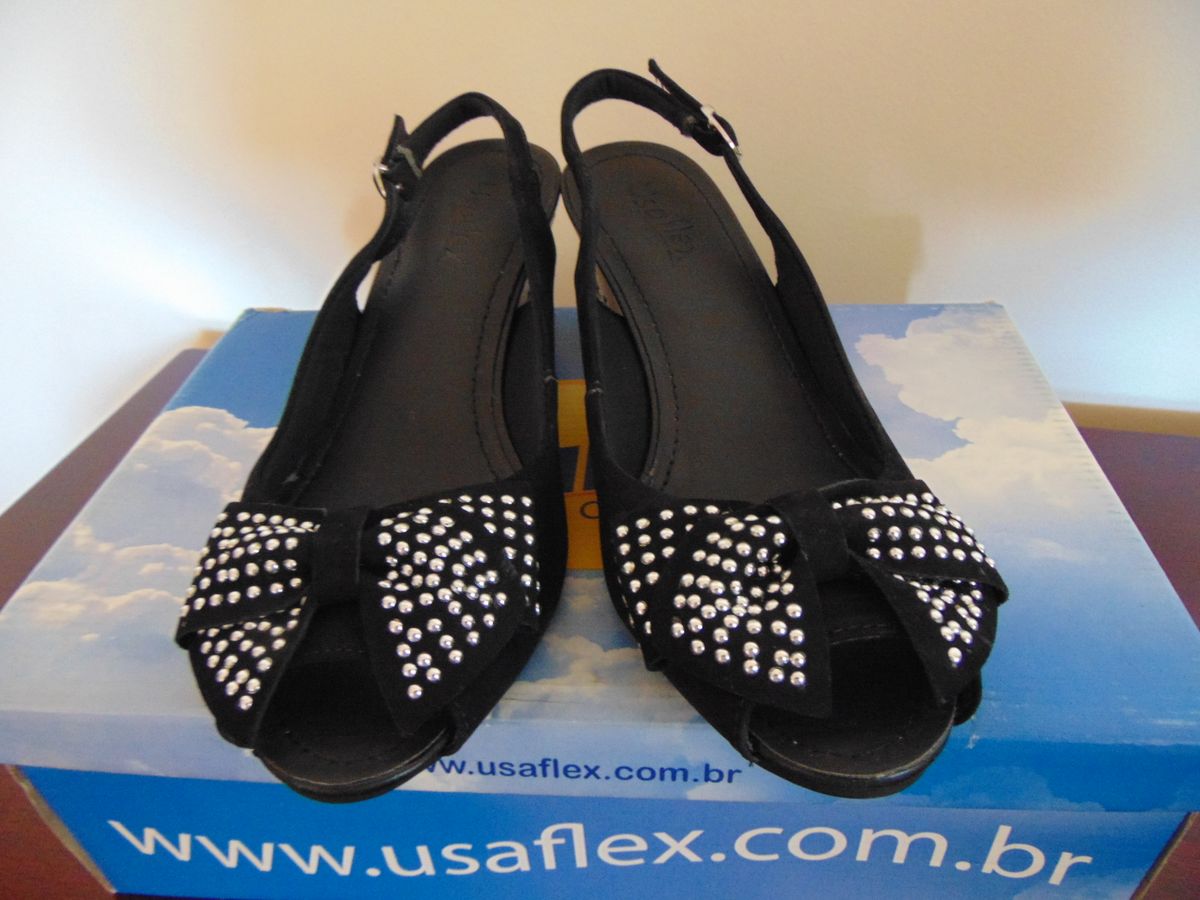 sandalia social usaflex