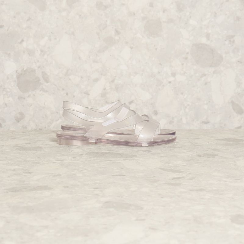 Melissa store rasteirinha transparente