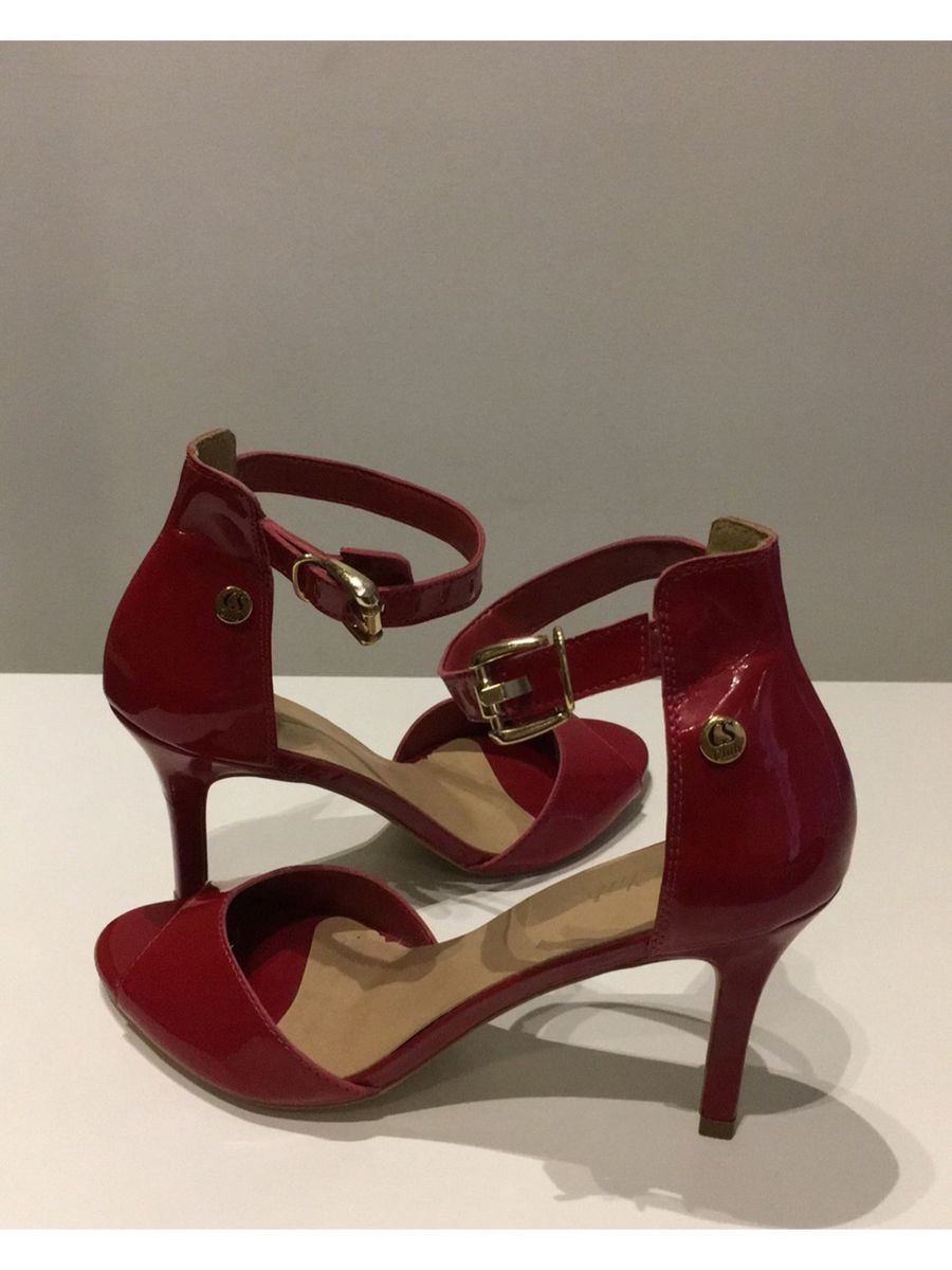 sandalia carmen steffens vermelha