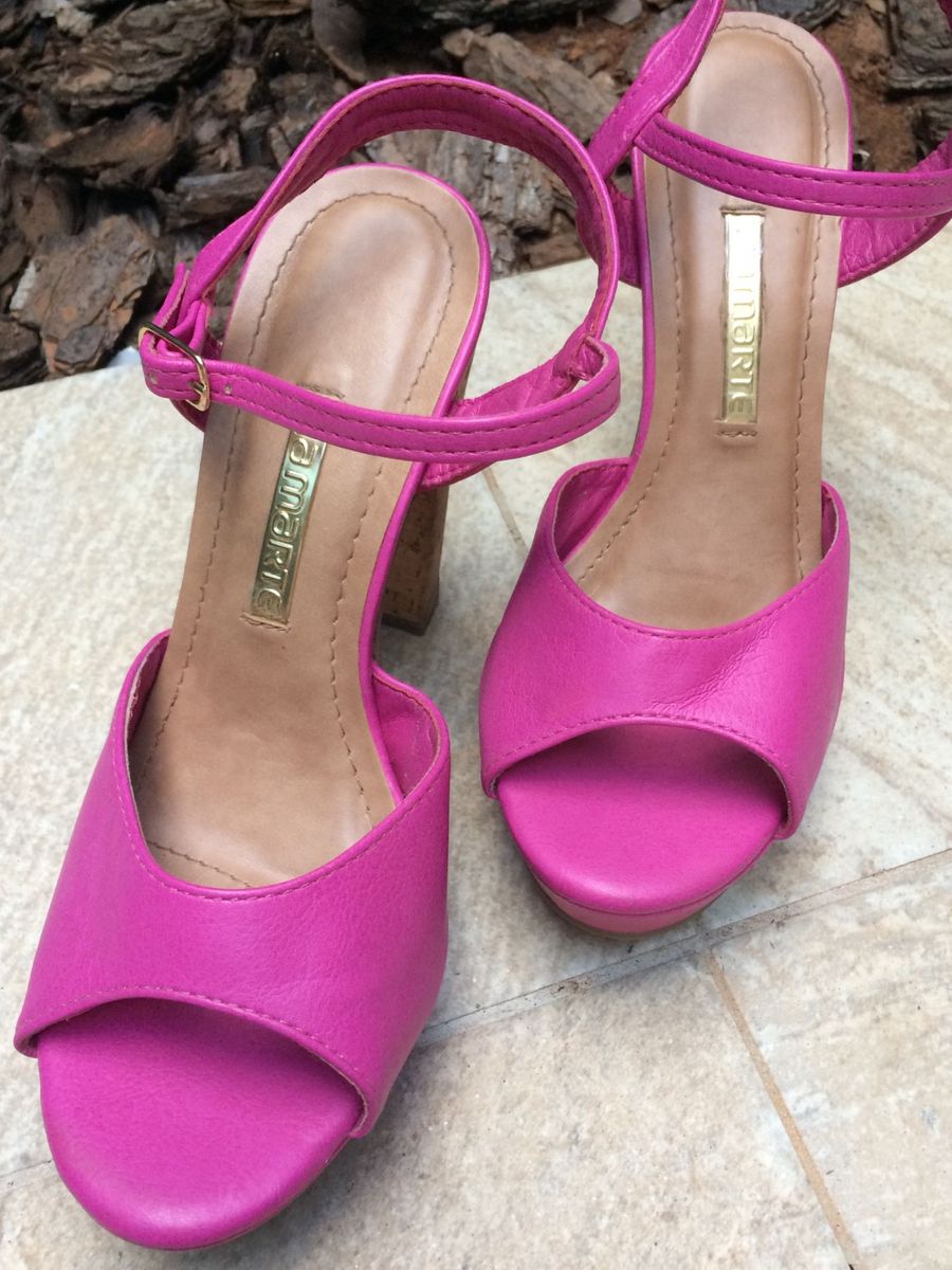 sandalia via marte rosa