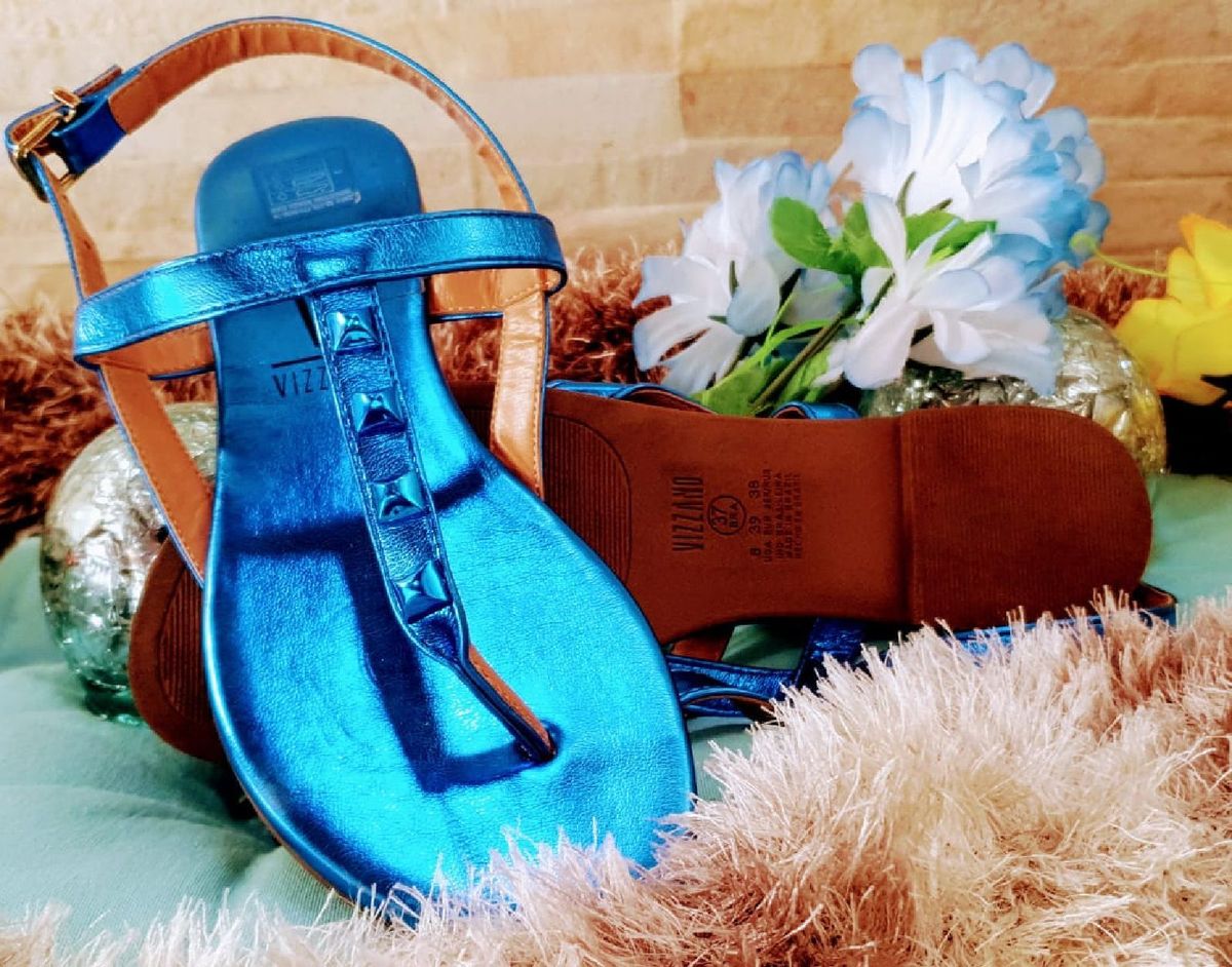 rasteirinha vizzano azul