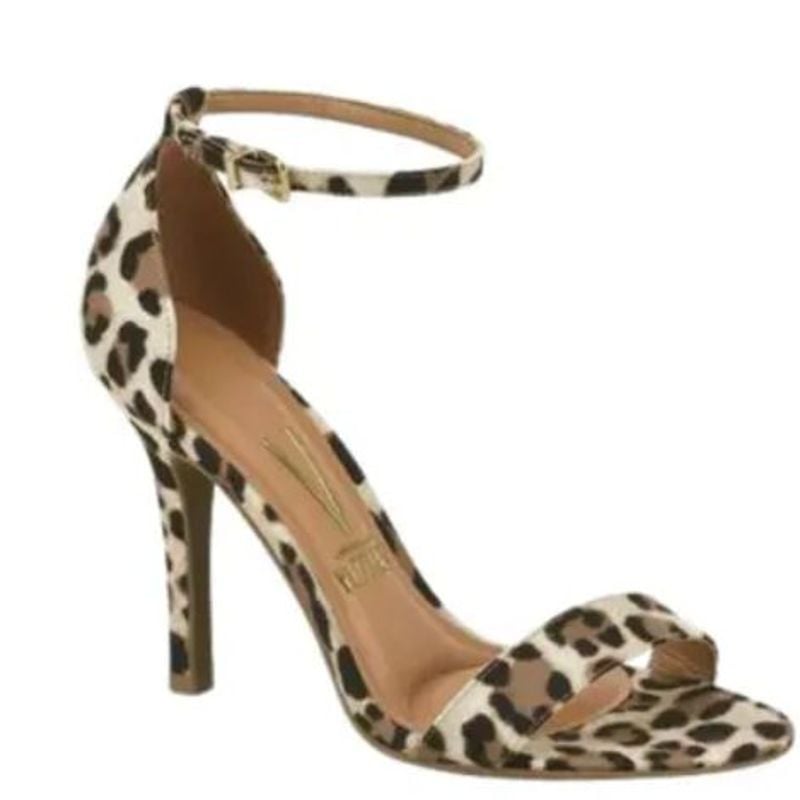 Sandália vizzano hot sale animal print