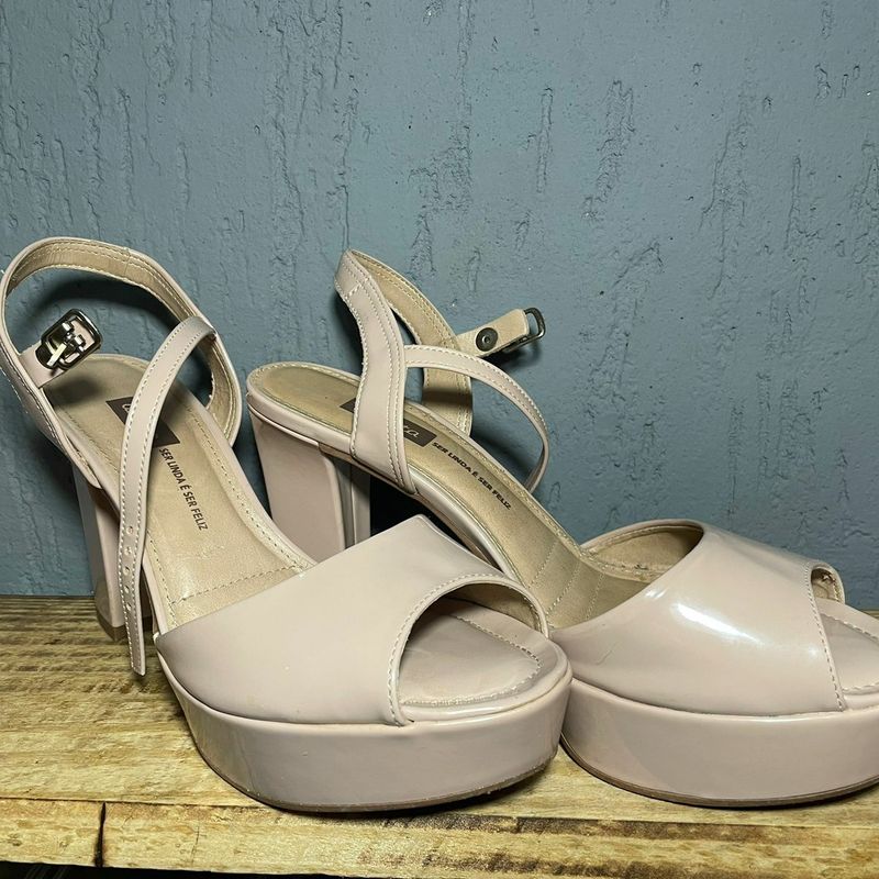 Sandália Dakota Salto Meia Pata Verniz Dakota Usado 102397134