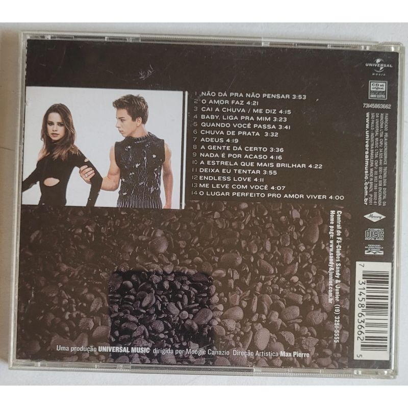 【中古】 Internacional Sandy＆Junior Sandy &Amp; Junior - Cd | Cd Usado 107460268 | enjoei