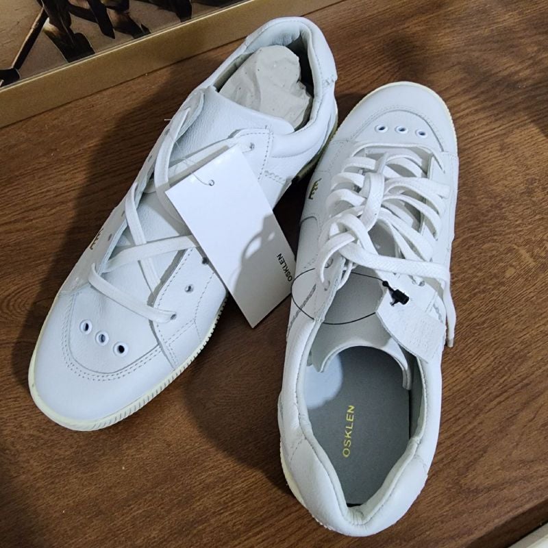 Sapatenis Feminino Branco Osklen Couro Legitimo Tênis Feminino