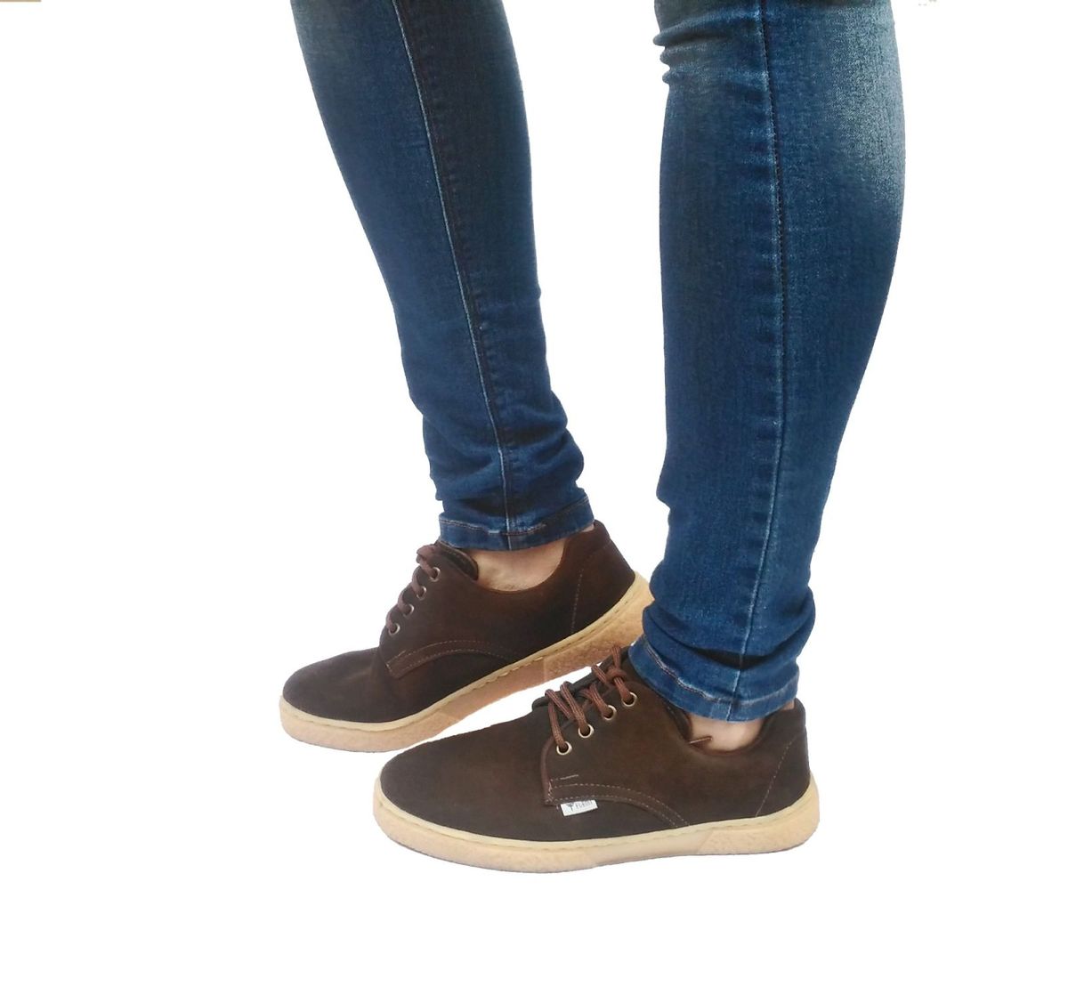 sapatenis marrom feminino