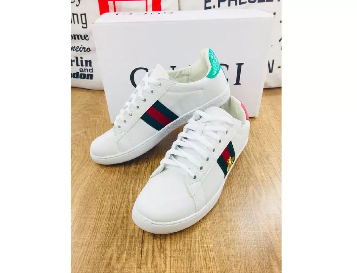 sapatenis gucci branco