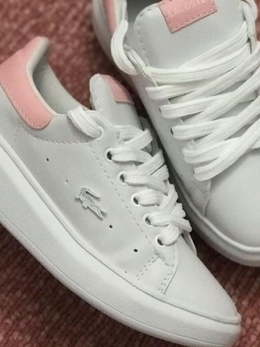 tenis da lacoste branco feminino