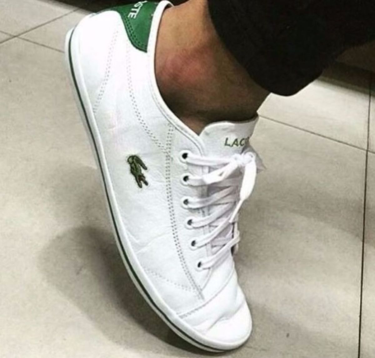 sapato lacoste masculino branco