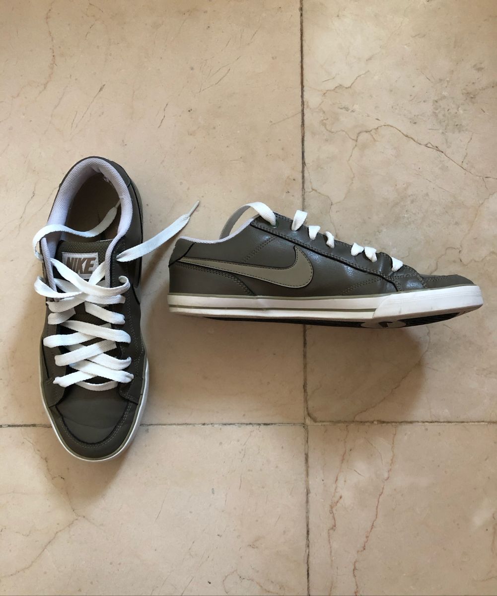 sapatenis nike masculino couro