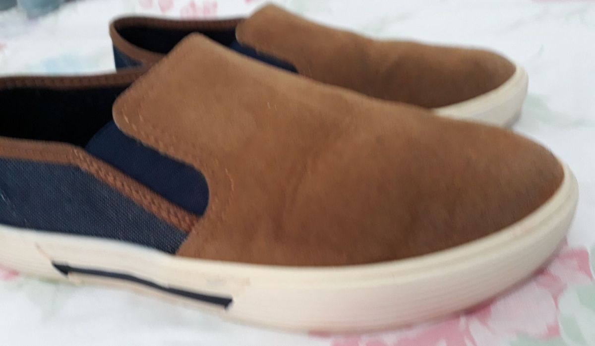 tênis slip on preto