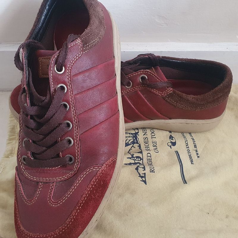 Sapatenis Mr Cat Comfort Vermelho T nis Masculino Mr Cat Usado