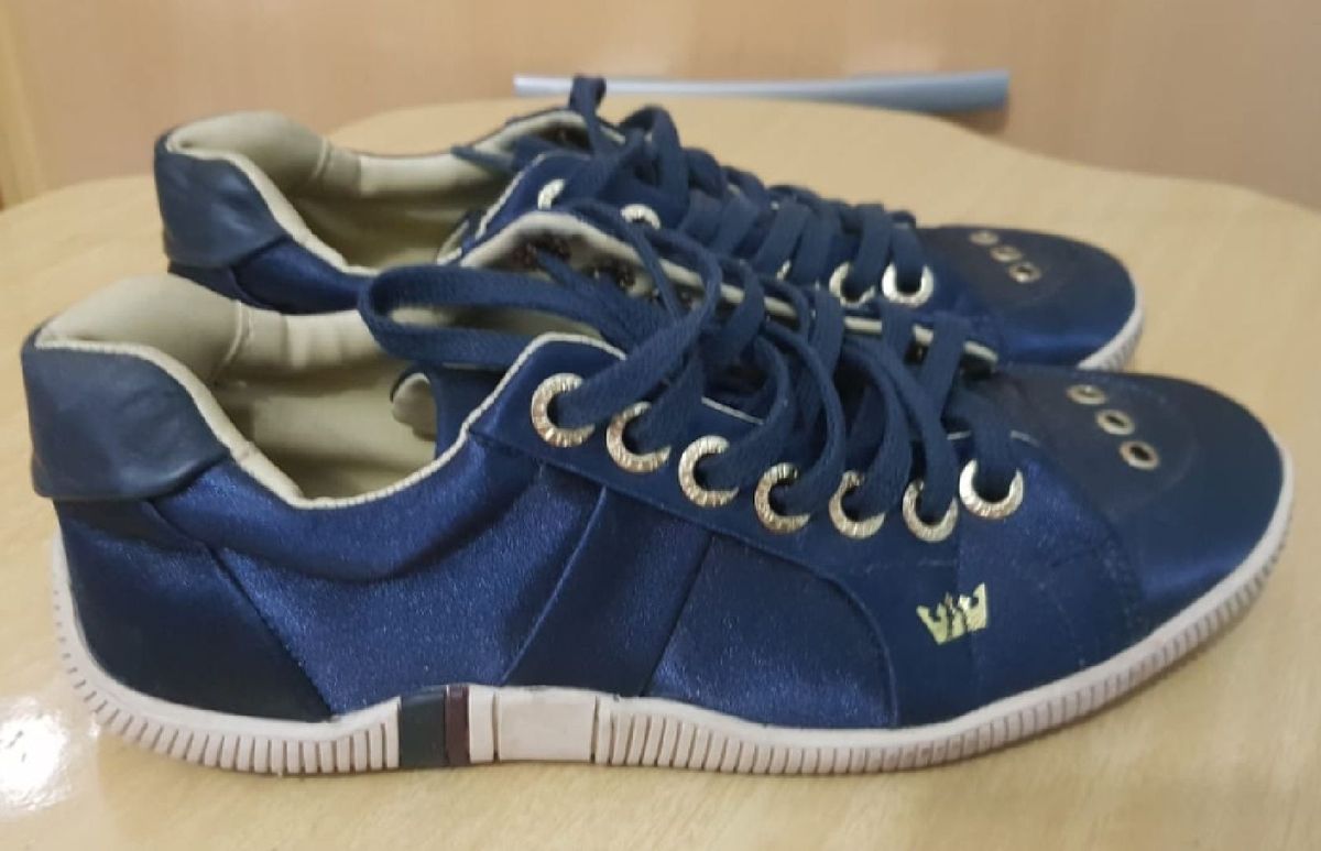 tenis osklen feminino azul