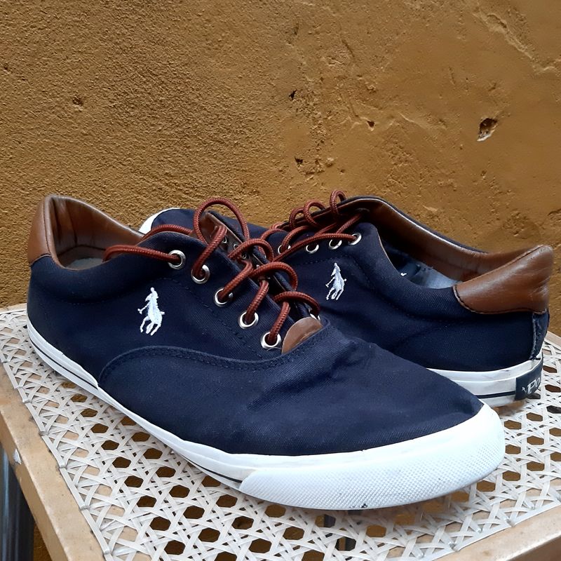 Sapatênis Polo Hpc Azul Marinho Tam: 41 Tênis Masculino Polo Ralph  Lauren Usado 47362098 enjoei