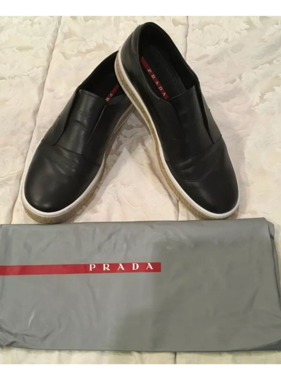 tenis prada masculino preto