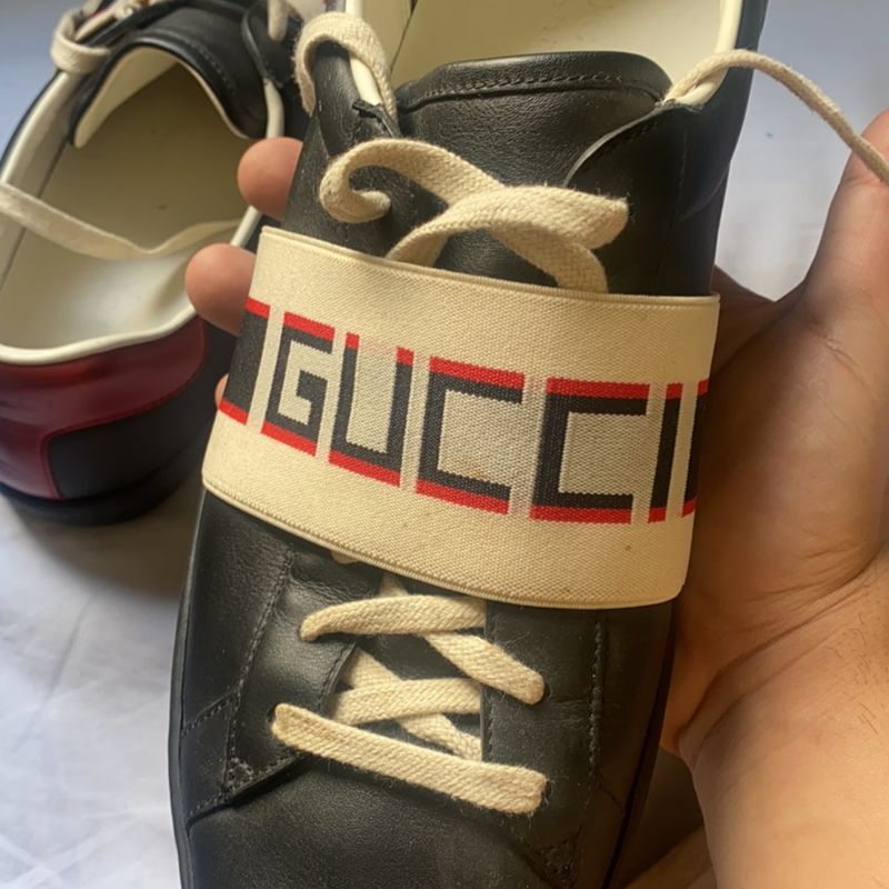 Tenis gucci online banda