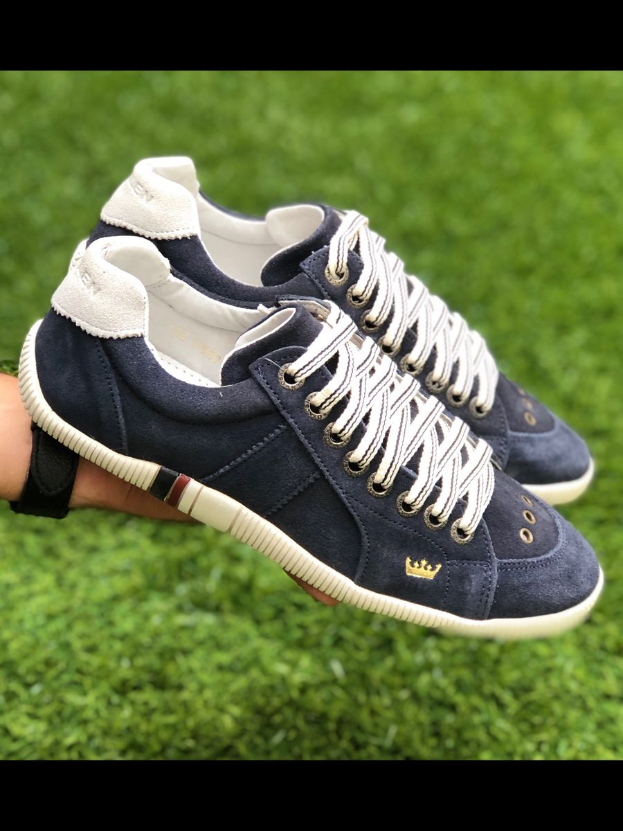 sapatenis osklen azul camurça