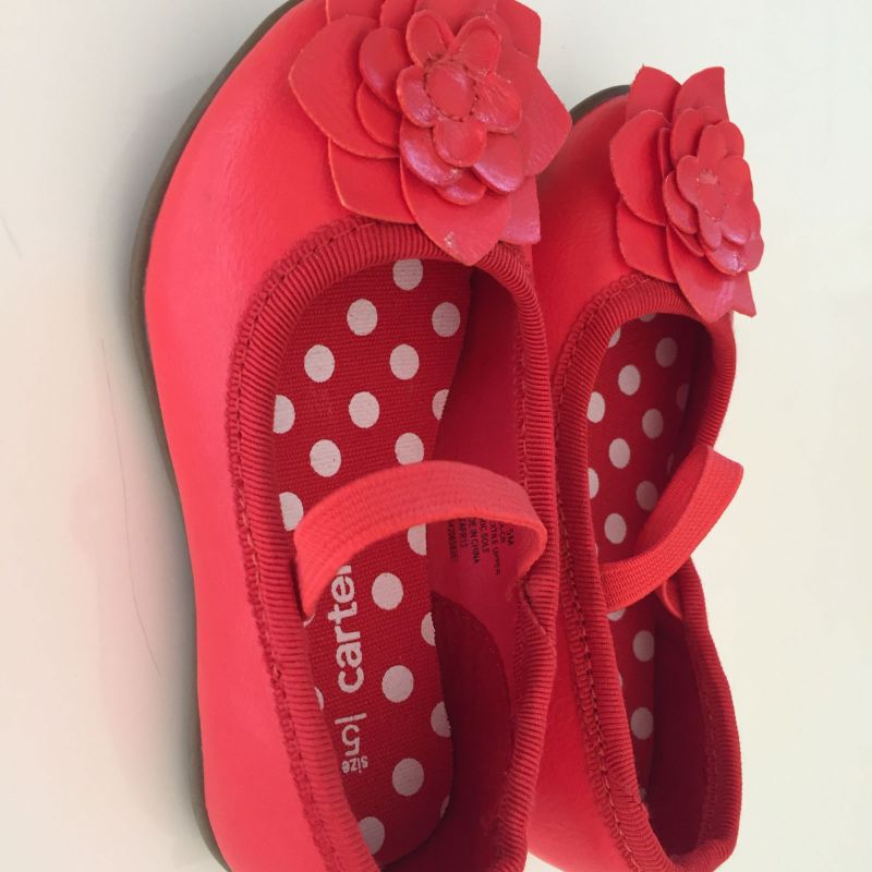 Sapatilha Vermelha Glitter Carters Osh Kosh, Calçado Infantil para Meninas  Carter S Usado 82067738