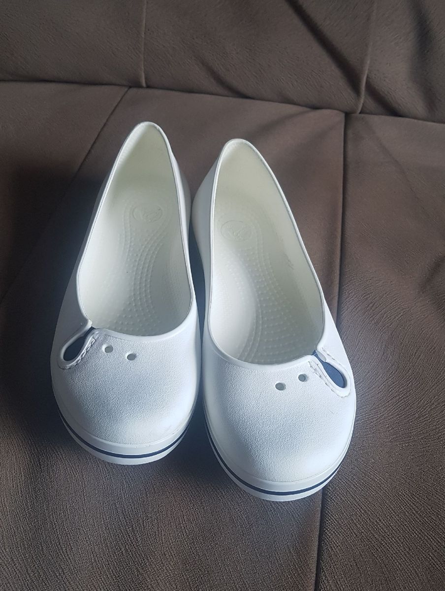 sapatilha crocs feminina branca
