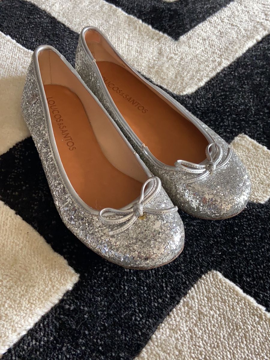 sapatilha de glitter