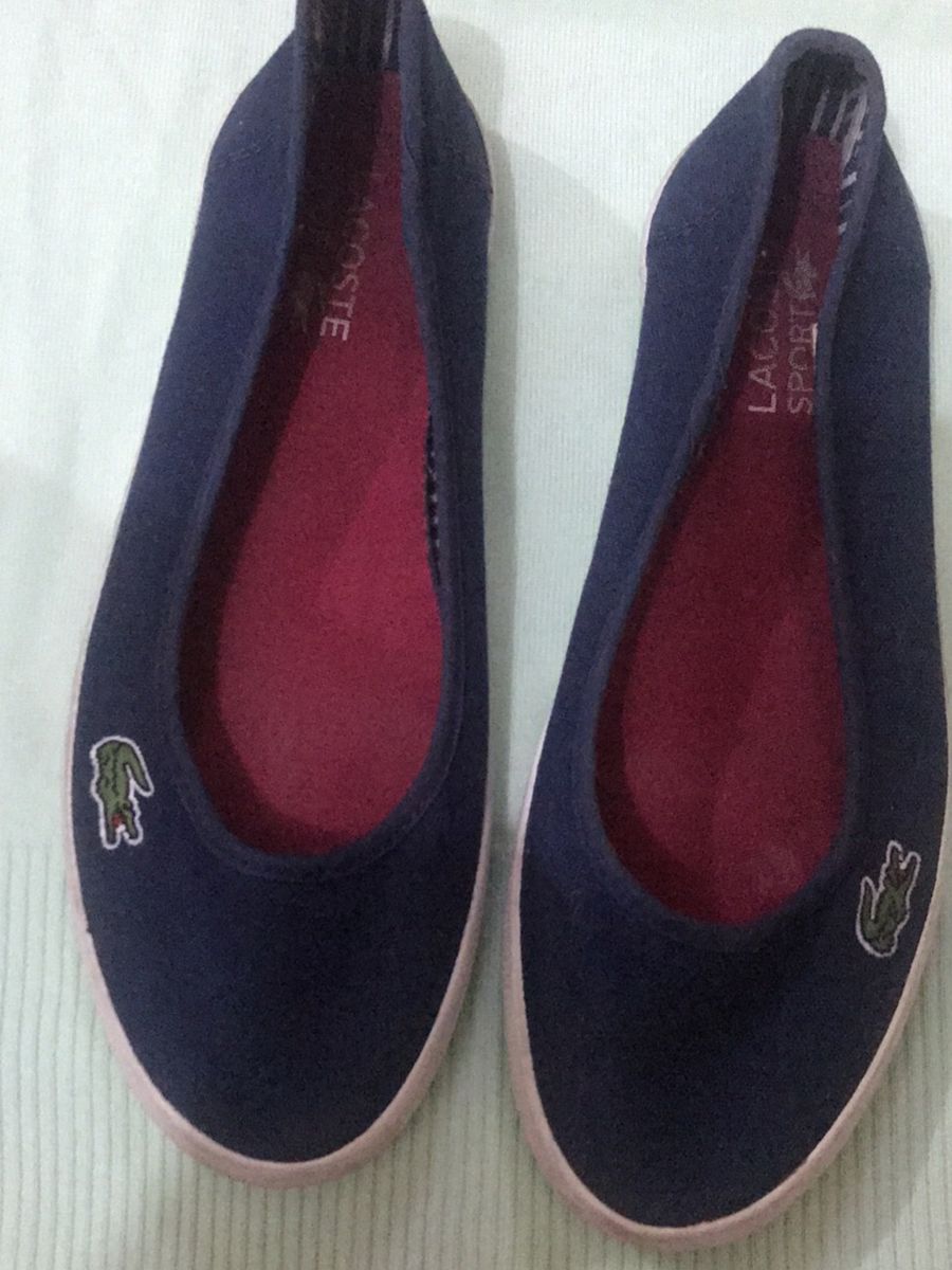 sapatilha da lacoste feminino