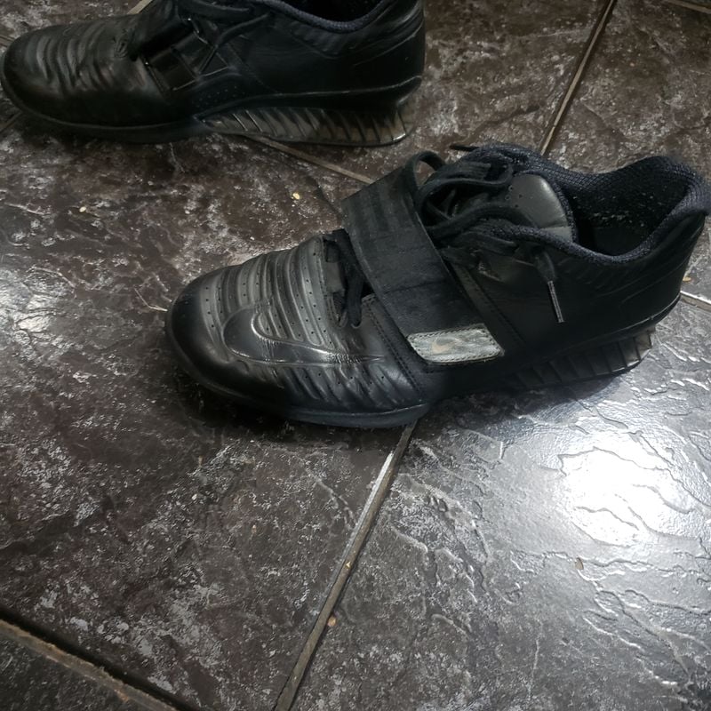 Sapatilha Lpo/ Crossfit Nike Romaleos Preto Xd Usada, Numeração 41