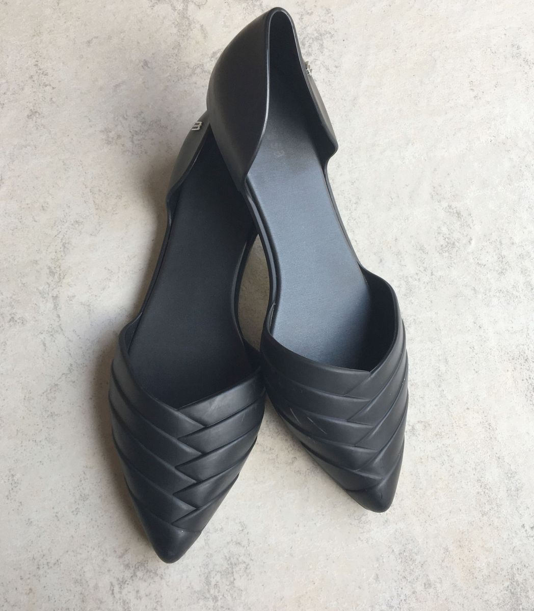 sapatilha melissa bico fino