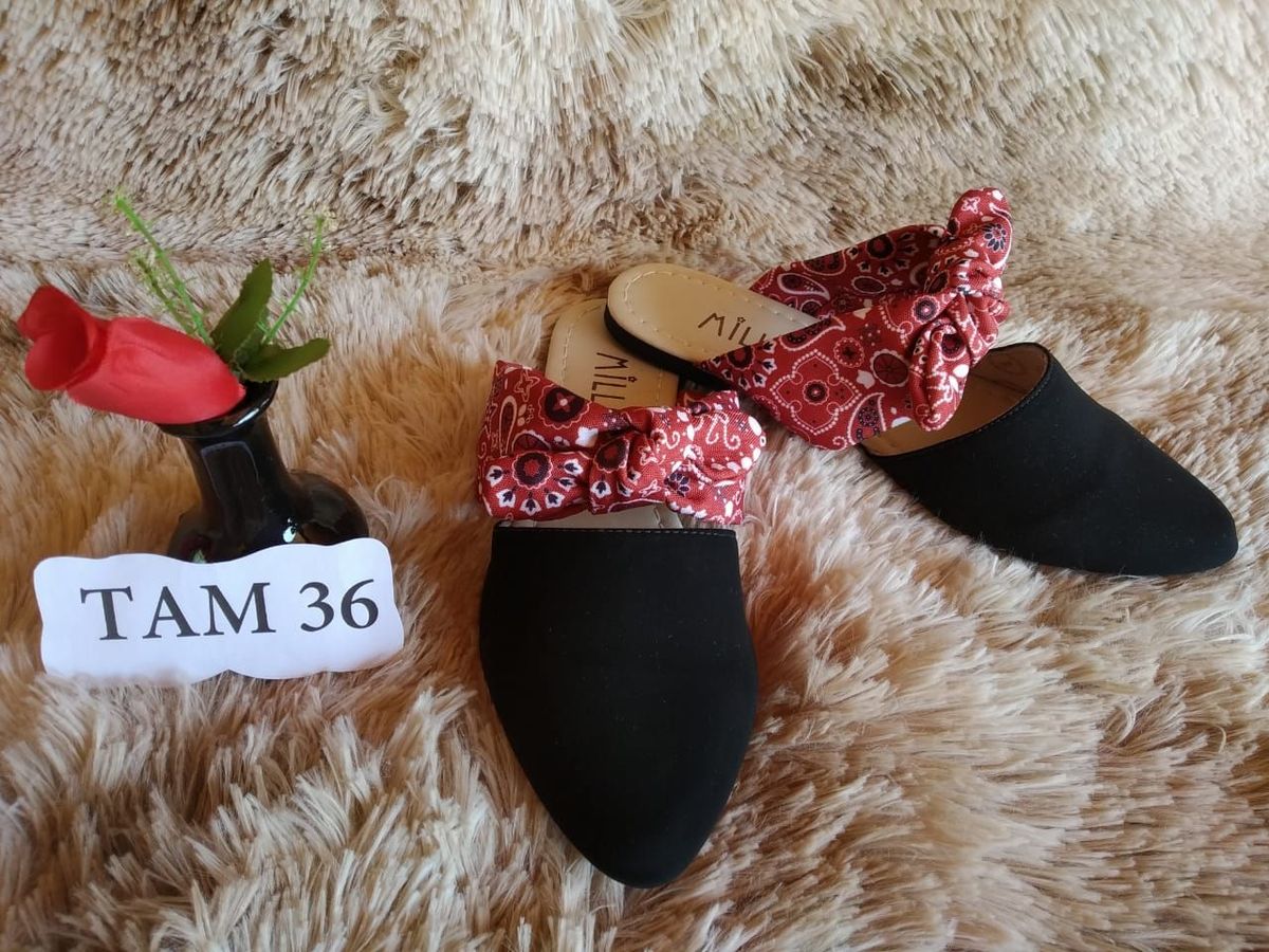 sapatilha mule milli