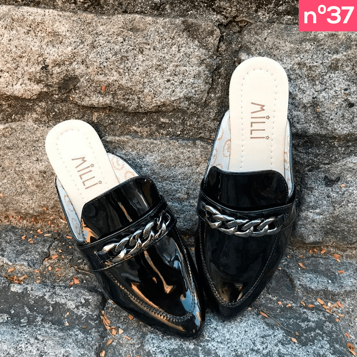 sapatilha mule milli