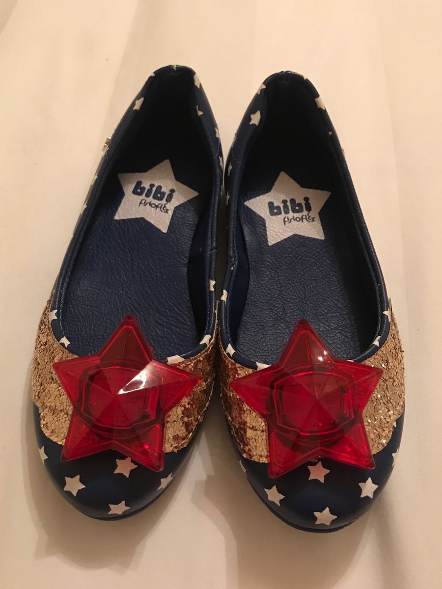 sapatilha mulher maravilha