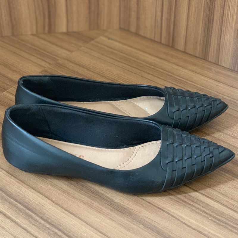 Sapatilha Preta Constance Sapatilha Feminina Constance Usado