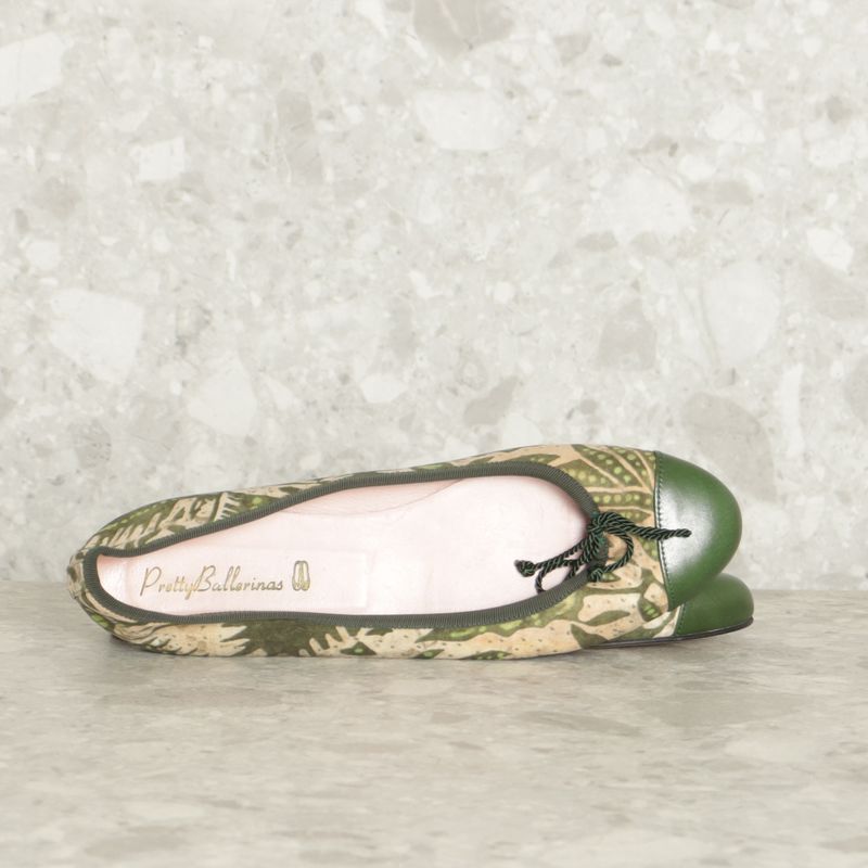 Sapatilha Verde Folhagens Pretty Ballerinas Pretty Ballerinas - Main Image