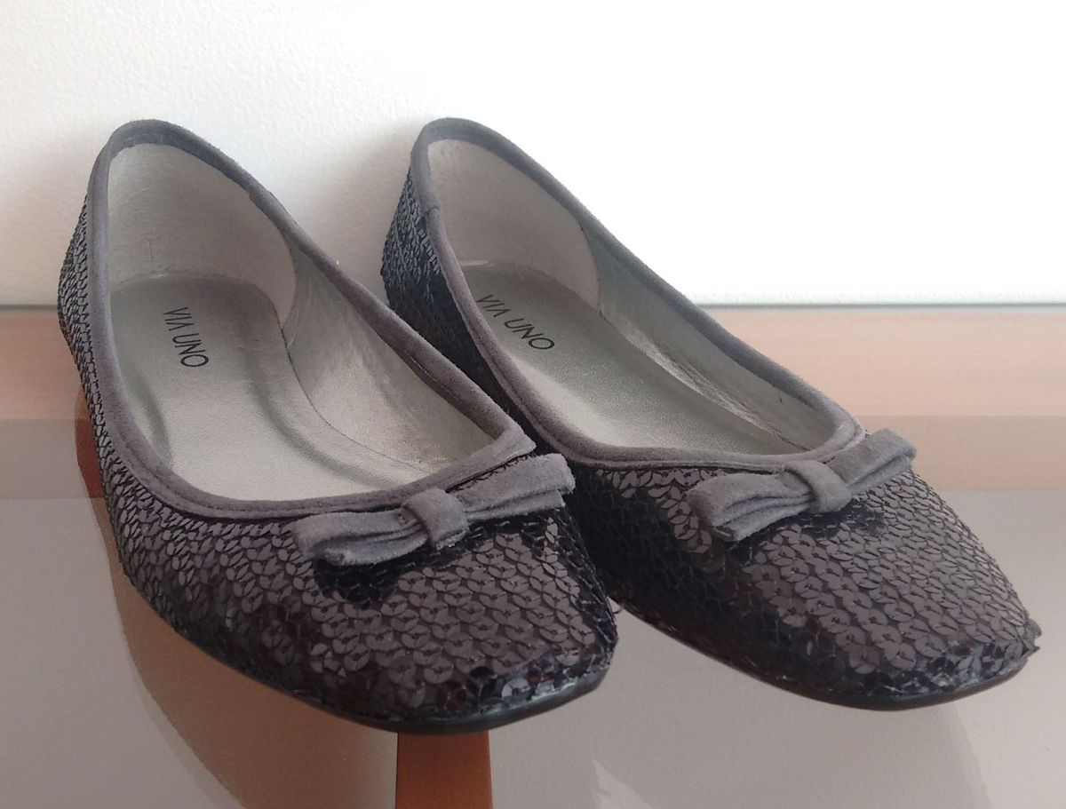 sapatilha via uno preta