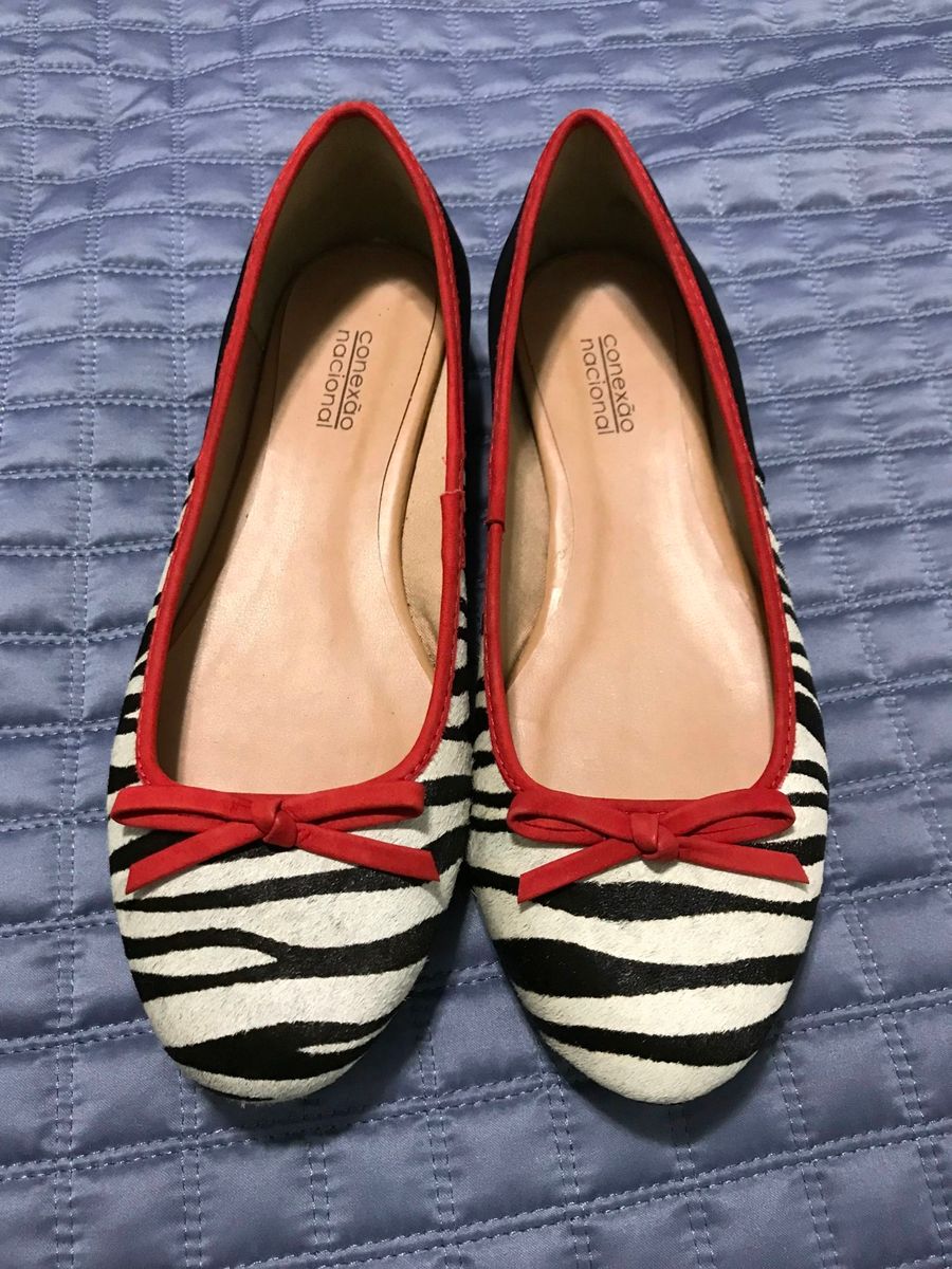 sapatilha zebra