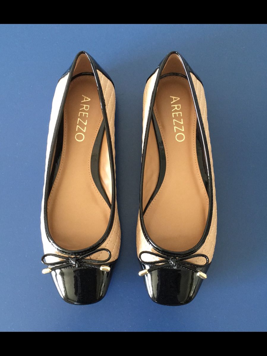 sapatilha bico quadrado arezzo