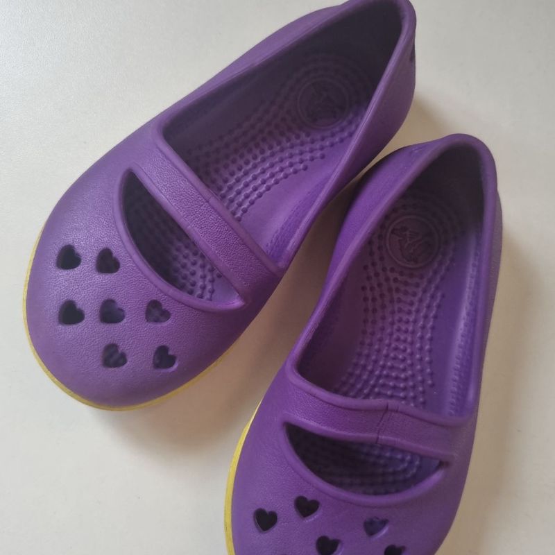 Sapatinho crocs best sale