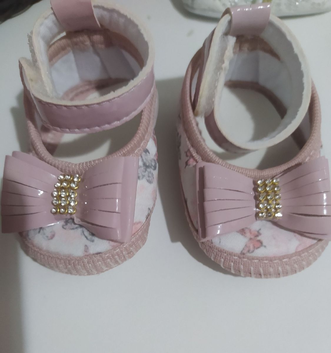 sapatinho de bebe 4 meses
