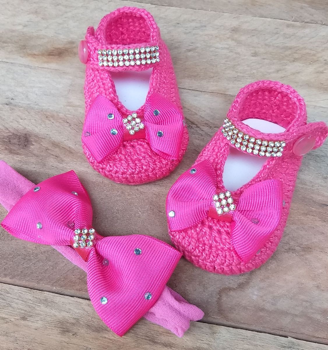 sapatinho de croche para bebe de 0 a 3 meses