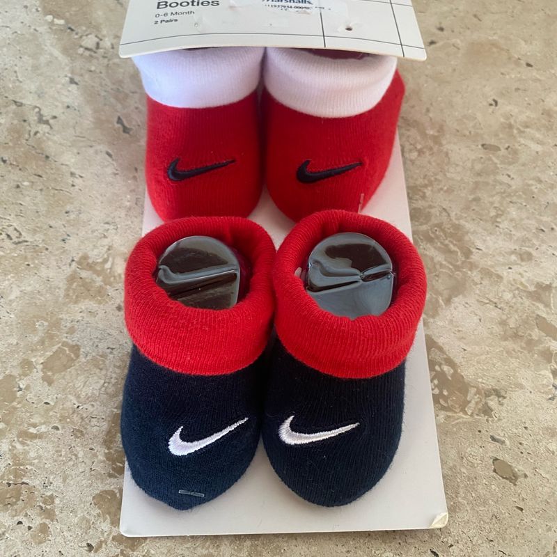 Sapatinho Nike 0-6 Meses Calçado Infantil para Bebê Nike Nunca