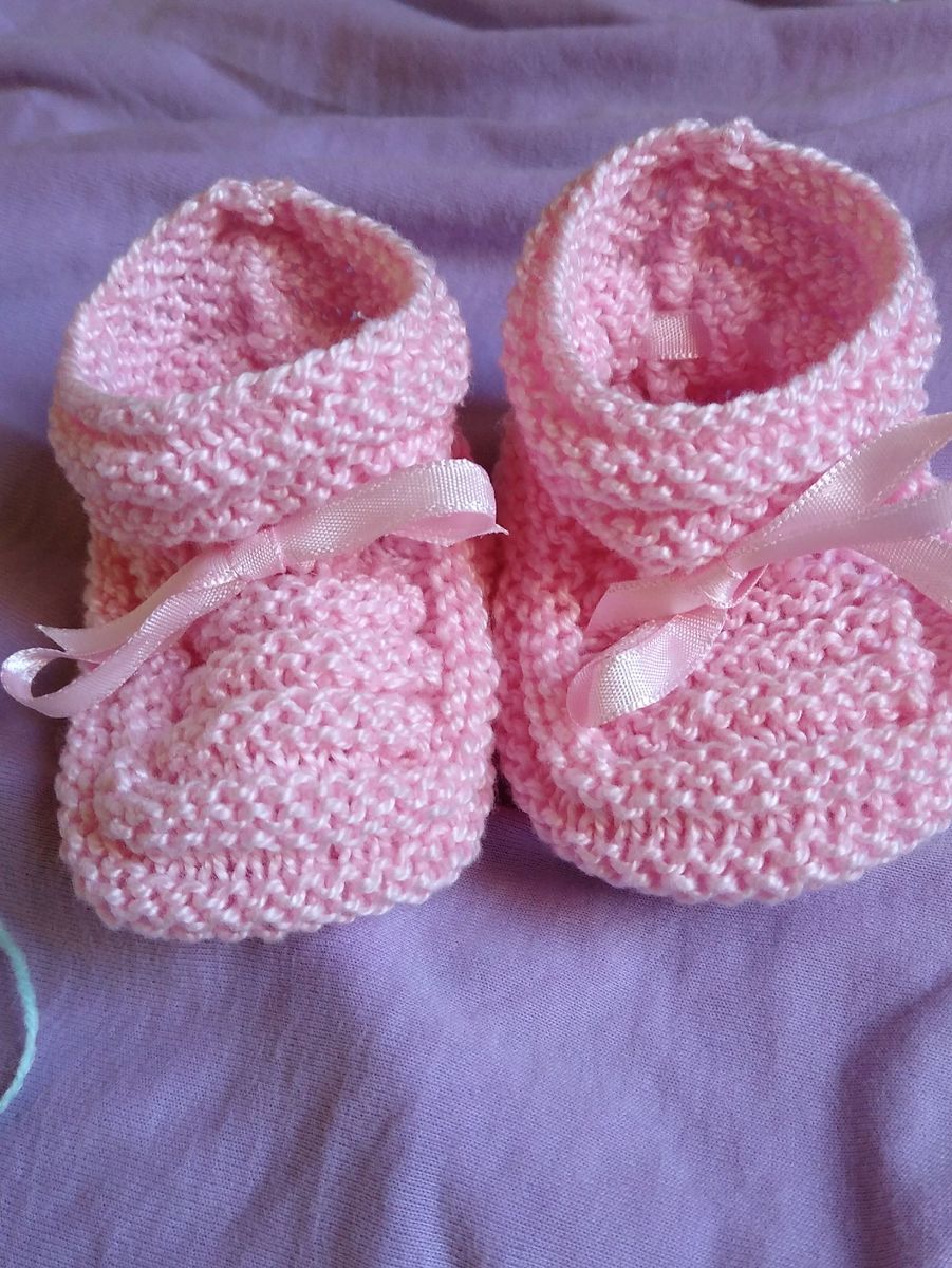 imagem de sapatinho rosa e azul